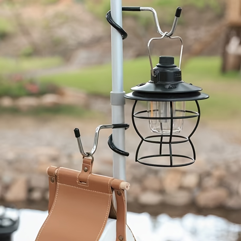 스테인레스 스틸 라이트 스탠드 홀더 휴대용 텐트 폴 램 - Fishing Equipment Carp 리뷰 및 가격