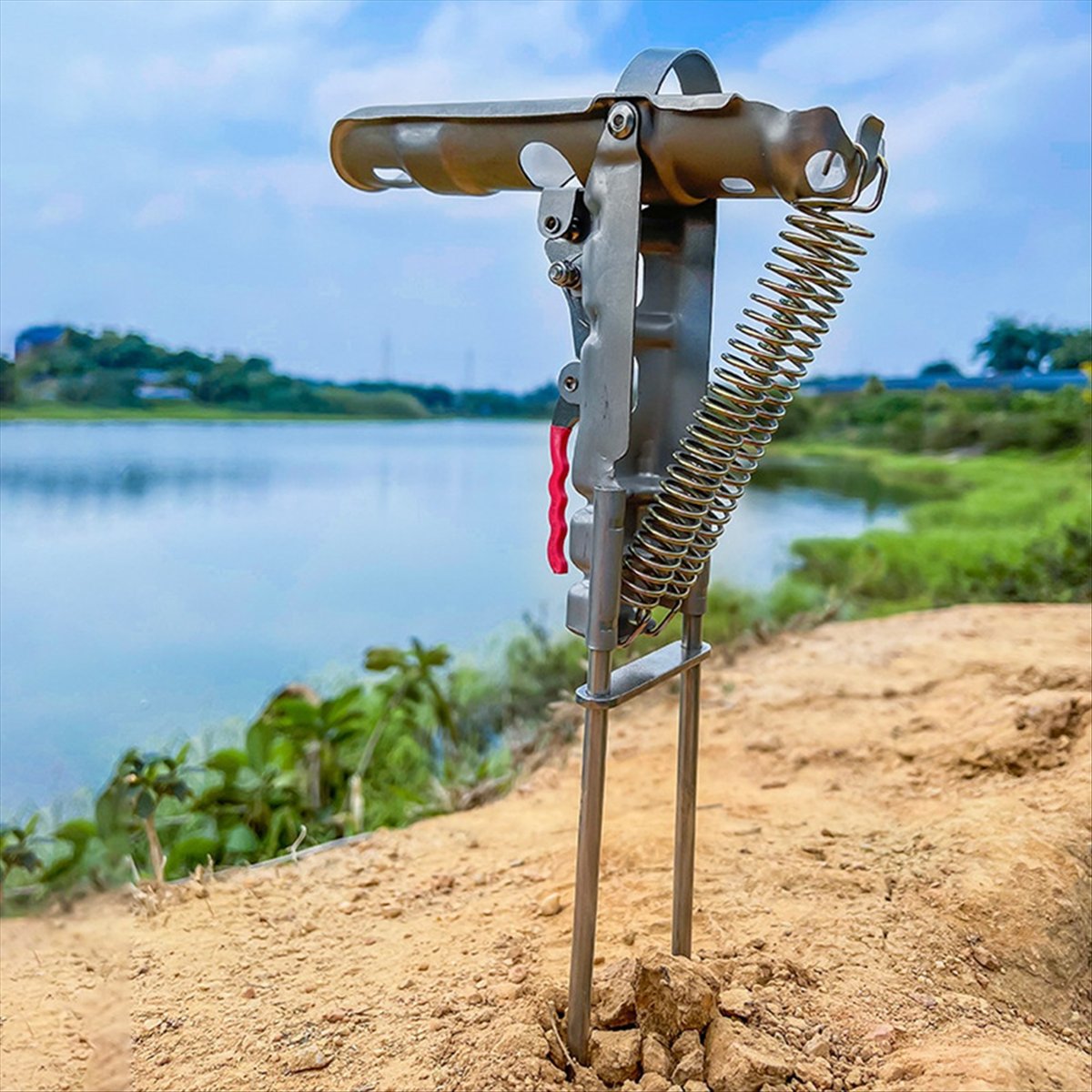 ABPF 낚싯대 그라운드 홀더 베이스 다운힐 자동 지지 - Rod Holder Fishing 리뷰 및 가격