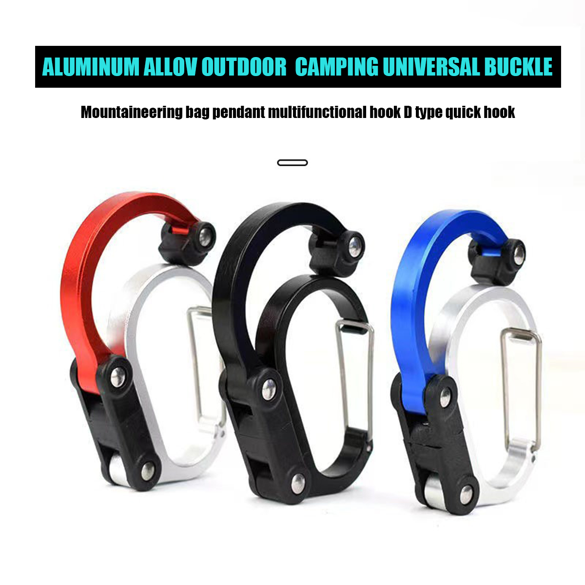 Dtype 후크 기어 클립 카라비너 ​​회전 후크 클립 - Fishing Equipment Carp 리뷰 및 가격